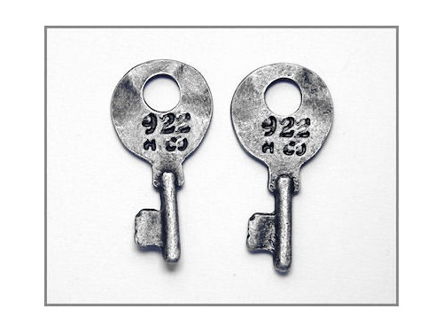 Decorative Keys (silver colour) TB164